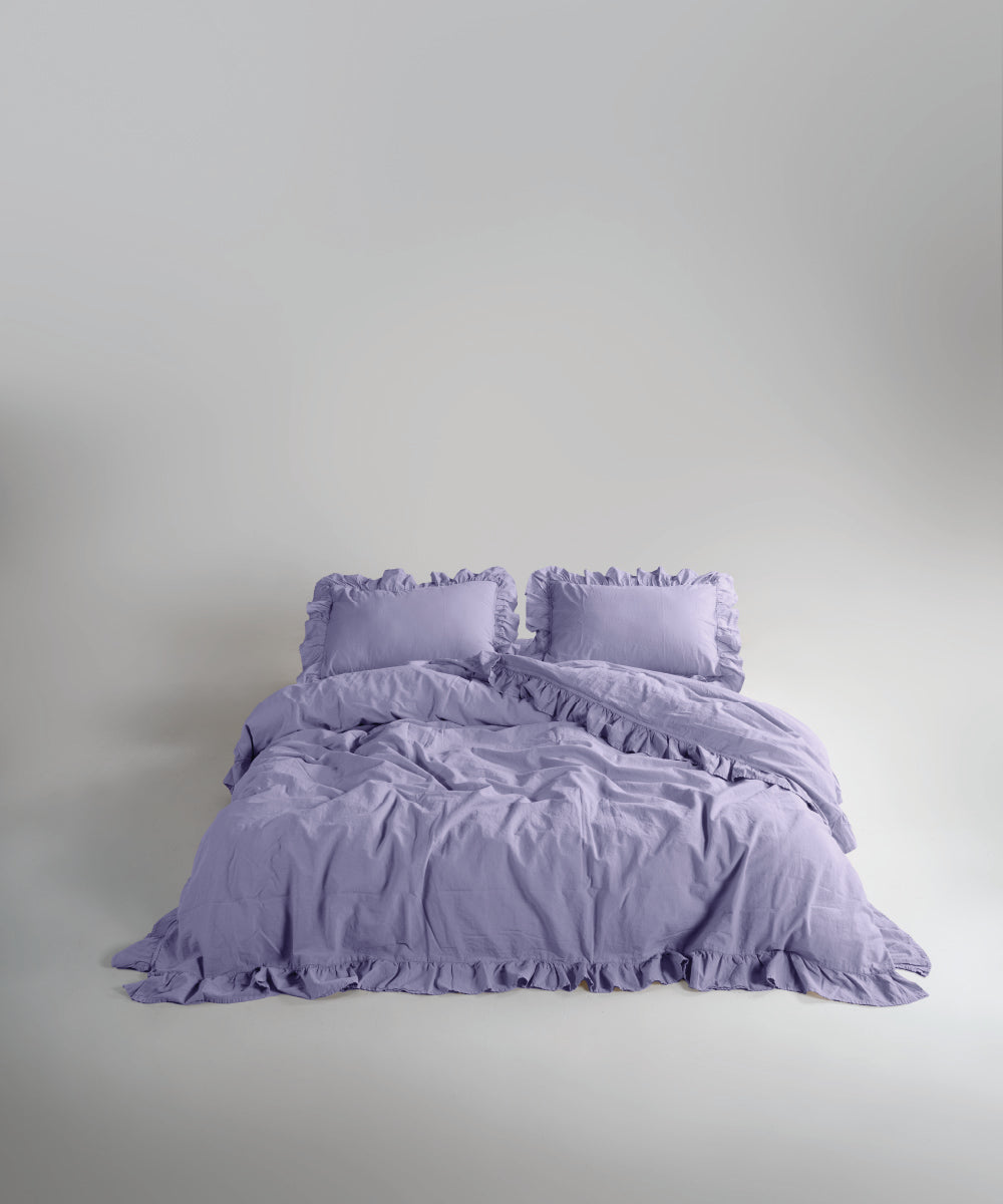 Комплект постільної білизни Stonewashed Exclusive 100% Бавовна-Violet