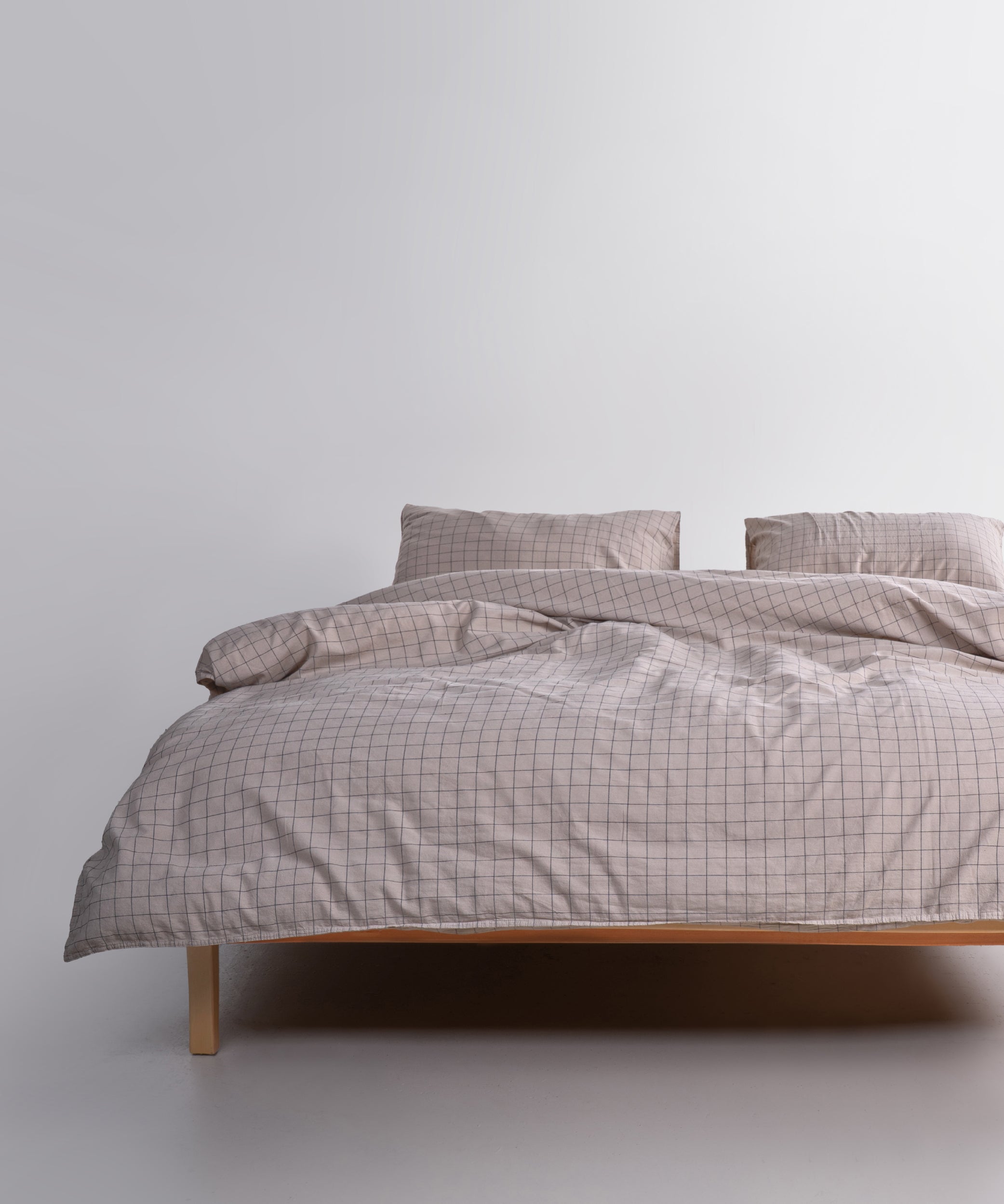 Комплект постільної білизни Inara 100% бавовна Stonewashed-Oxfordtan