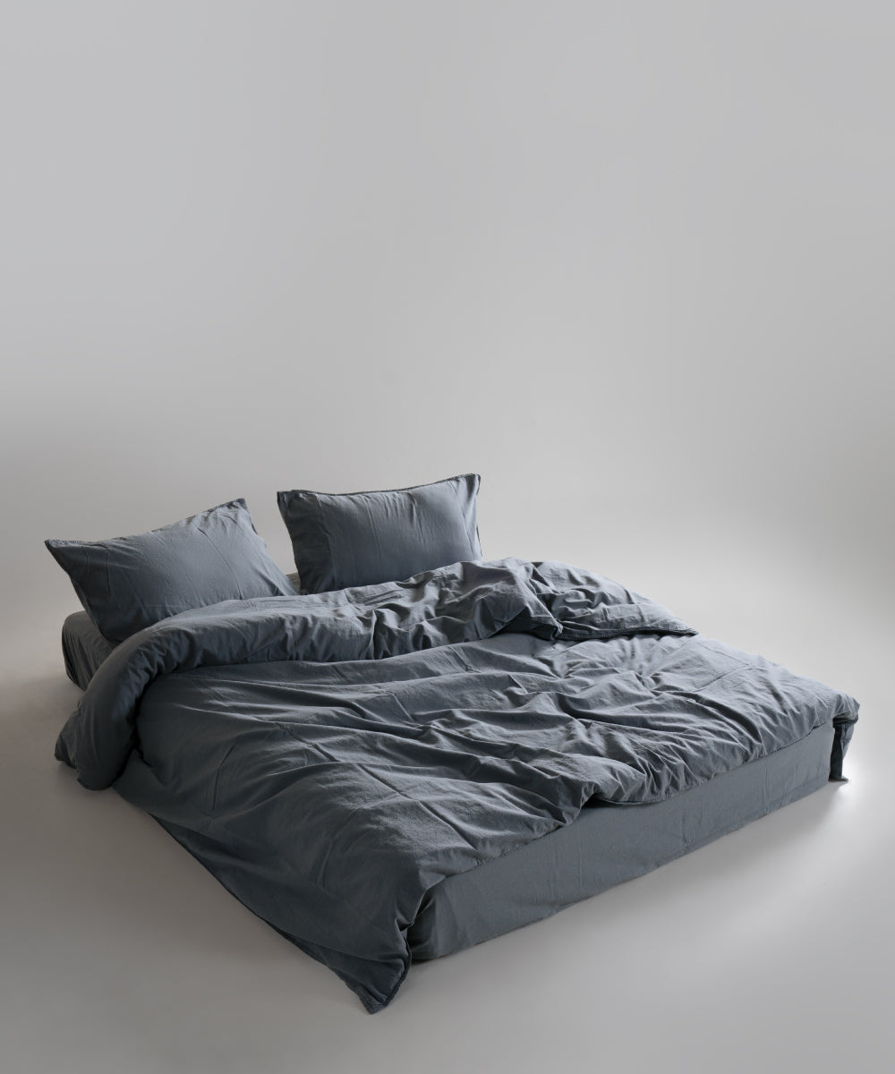 Комплект постільної білизни Stonewashed Standart 100% Бавовна-Natural Grey