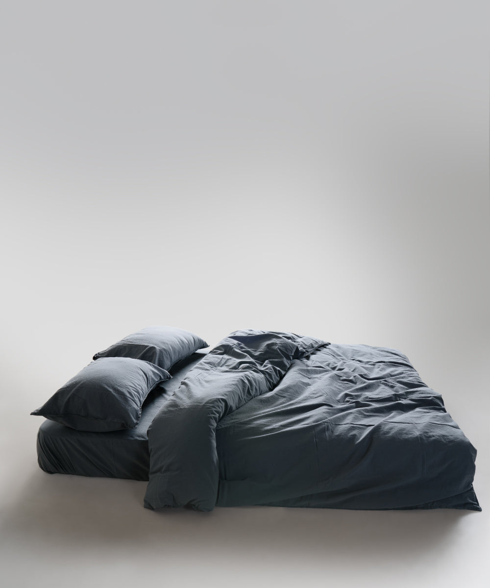 Комплект постільної білизни Stonewashed Standart 100% Бавовна-Natural Grey