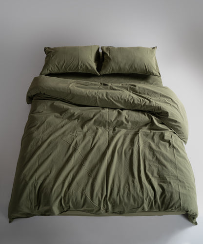 Комплект постільної білизни Stonewashed Standart 100% Бавовна-Capulet Olive