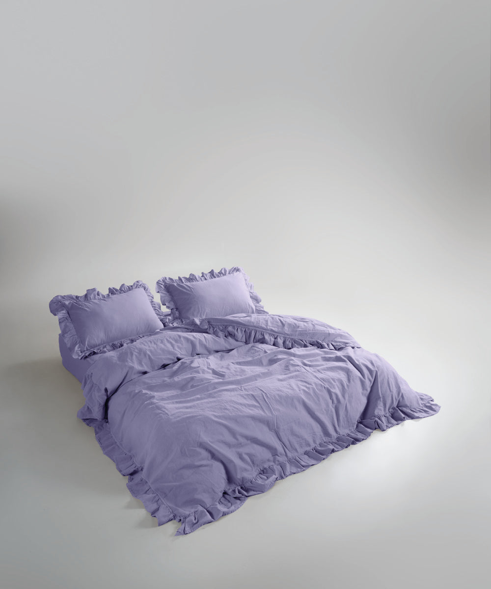 Комплект постільної білизни Stonewashed Exclusive 100% Бавовна-Violet