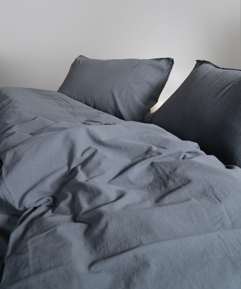 Комплект постільної білизни Stonewashed Standart 100% Бавовна-Natural Grey