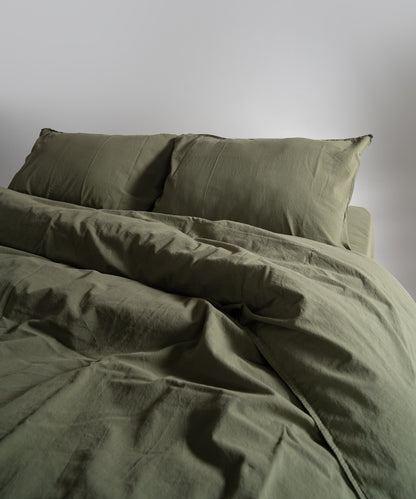 Комплект постільної білизни Stonewashed Standart 100% Бавовна-Capulet Olive