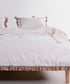 Komplekt postilnoi bilyzny Damask Flora 100% bavovna pidkovdra 200x220, prostyradlo 240x260 ta 2 navolochky 50x70 z frfyramy