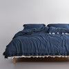 Комплект постільної білизни Dora з 100% бавовни Stonewashed – Dress Blue
