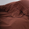 Exclusive Комплект Постільної Білизни З Рюшами З Stonewashed Бавовни 100%, Cinnamon