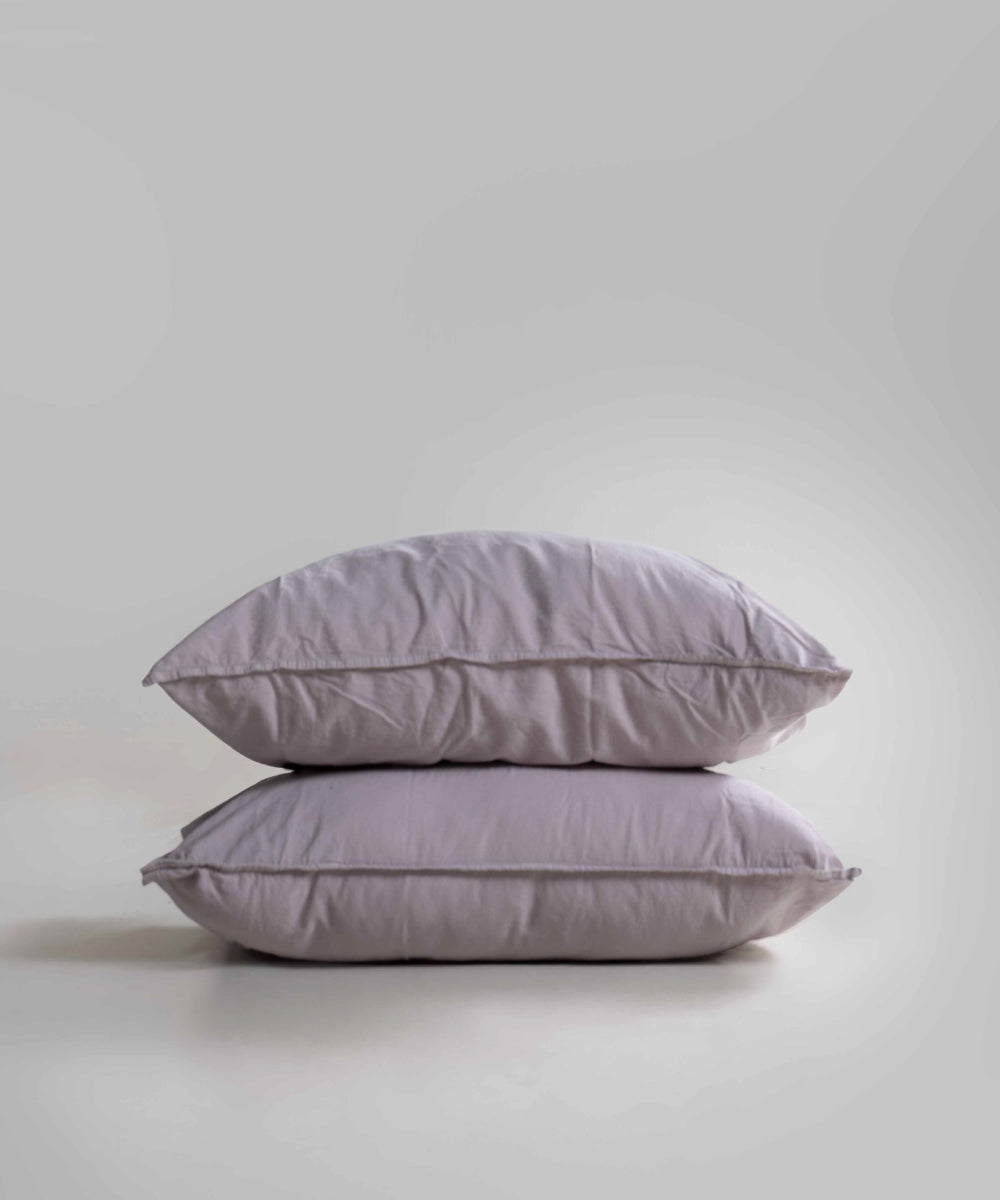 Наволочки Stonewashed Standart 100% Бавовна - Opal Grey