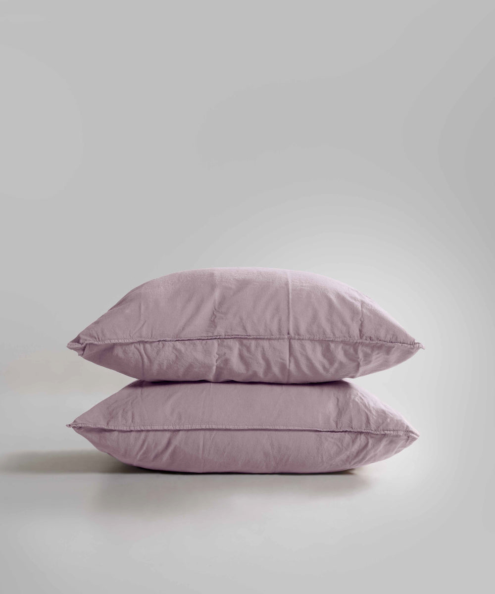 Комплект постільної білизни Stonewashed Standart 100% Бавовна-Pale Mauve