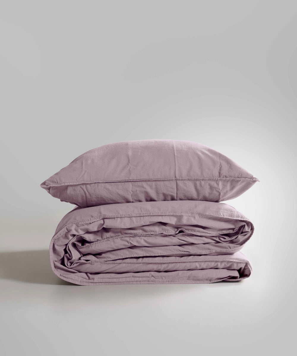 Комплект постільної білизни Stonewashed Standart 100% Бавовна-Pale Mauve
