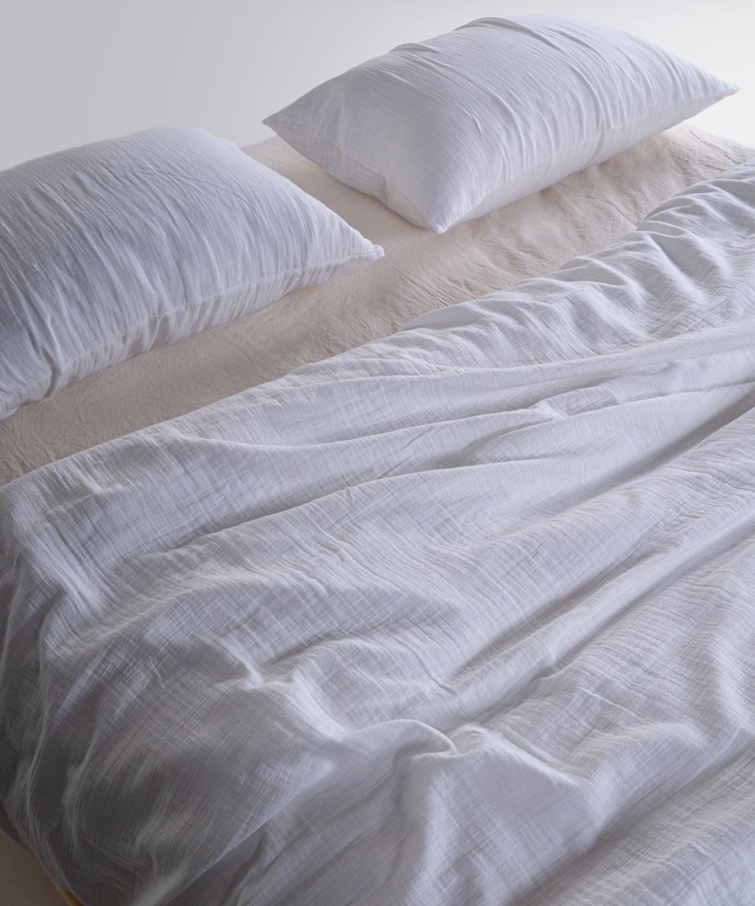 Комплект постільної білизни Cloud 100% натуральна бавовна муслін (Snow White)