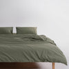 Комплект Постільної Білизни З Рюшами З Stonewashed Бавовни 100%, Capulet Olive